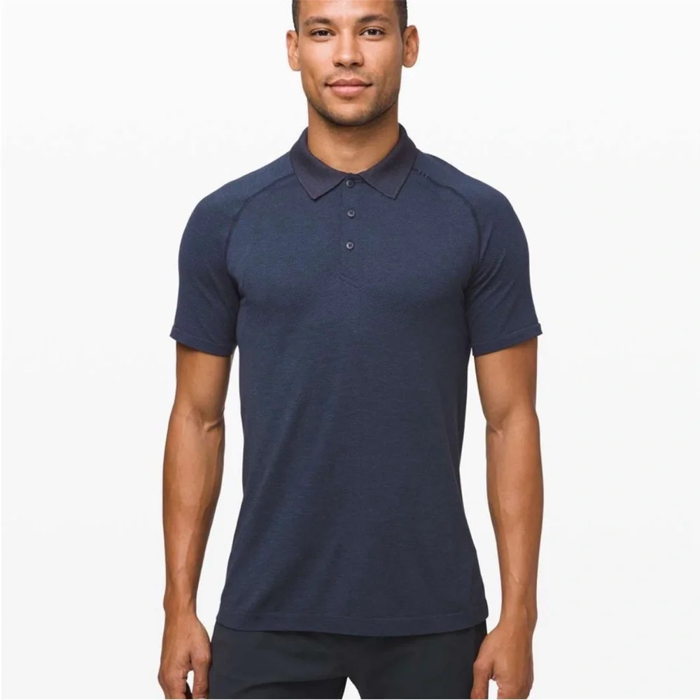 Lululemon Men’s Metal Vent Tech Polo Shirt 2.0 Size Large